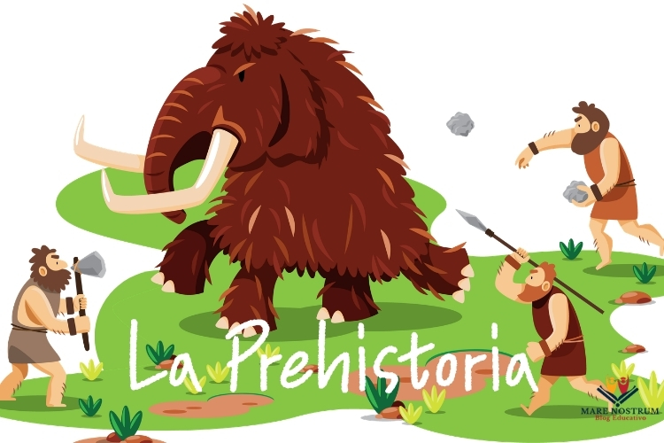 La prehistoria en etapas explicada para niños de primaria